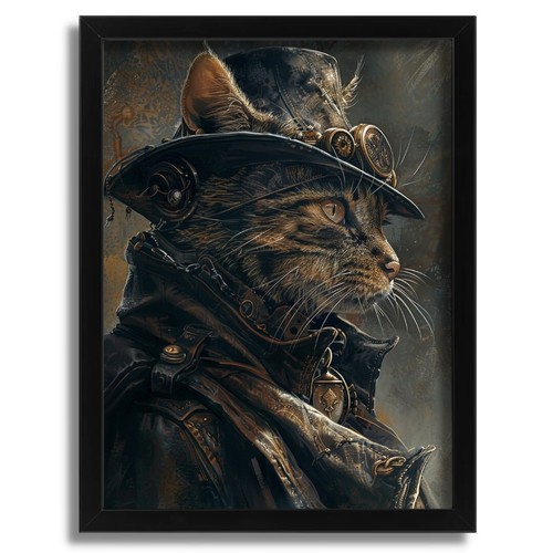 Vintage maine coon - vintage, cat