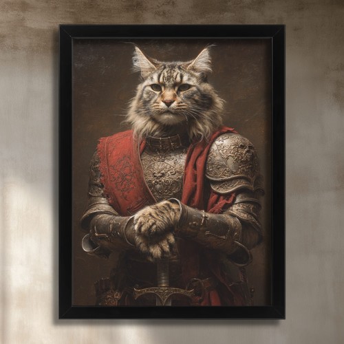 Maine coon cat print - maine,