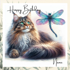 Personalised MAINE COON CAT