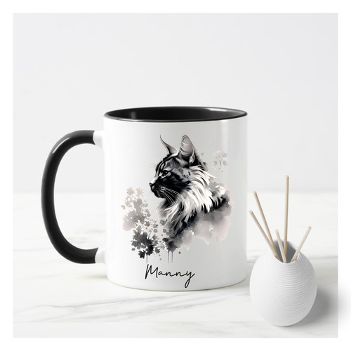 Free post maine - cat, white