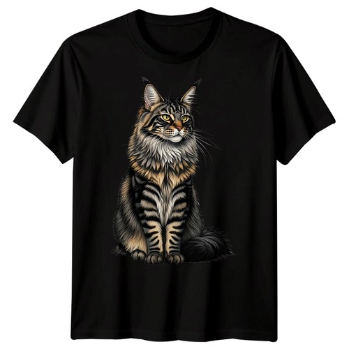 Maine coon cat feline - cat,